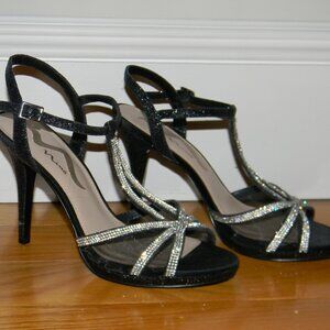 Nina “Rozet” Sparkly 4” Stilettos — Glitter & Rhinestones | Women’s 8.5